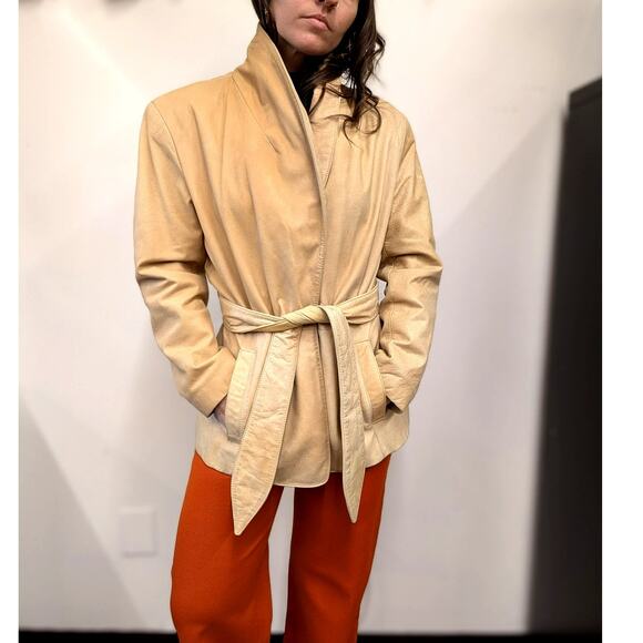 Adventure Bound Tan Leather Jacket - Picture 8 of 8